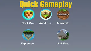 Block craft 3d, World Craft Building, Minecraft, Exploration Craft, Mini Block Craft 3d