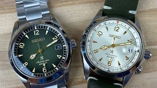 Seiko Alpinist Vs Alpinist (sbdc115 vs spb123)