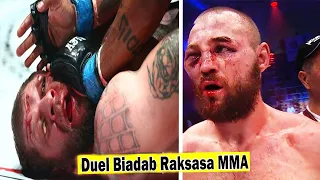 SADIS!! Beginilah Kejamnya Duel Berdarah Raksasa MMA