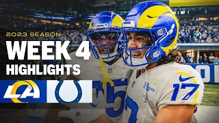 Highlights: Rams Top Plays vs. Colts | Puka Nacua's 1st NFL TD, Aaron Donald's Sack & More