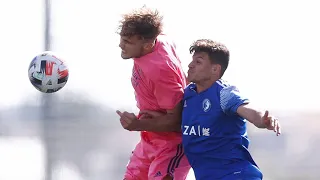 Pablo Ramón official debut’s with Real Madrid Castilla vs Las Rozas (18/10/2020)