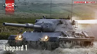 Leopard 1 в War Thunder. Глазастый фрЫц!