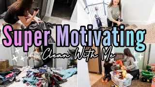 SUPER MOTIVATING CLEAN WITH ME 2022 | Extreme Speed Cleaning Motivation! | + Tons of Laundry!