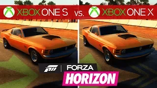 Forza Horizon Comparison - Xbox One X vs. Xbox One S