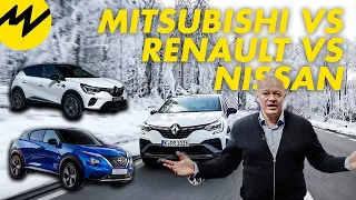 Neuer Mitsubishi ASX, Renault Captur oder Nissan Juke - Welcher ist der Beste? | Motorvision