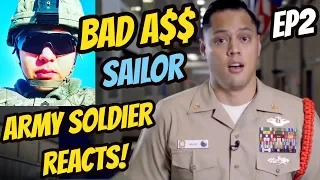 U.S. ARMY SOLDIER Reacts: US NAVY Boot Camp Making a Sailor: Episode 2 "What did I get myself into?"
