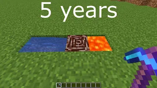 cobblestone generator at different ages