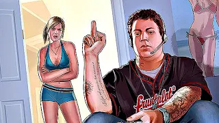 GTA V Tracey kills her Brother Jimmy