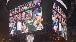 Minnesota Timberwolves 2023 Playoff Intro Video and Player Introductions