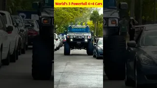 World's 3 Powerfull 4×4 Offroading Cars🤔🤔 || #shorts #fact #fastestcars #best #car #carsindia