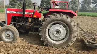 Massey Ferguson 241 di on cultivator