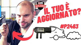 ELIMINARE FAP DPF DI UN AUDI A3 PER UN SEMPLICE SENSORE DIFFERENZIALE PRESSIONE P2463