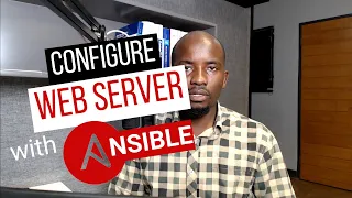 How to configure web server using Ansible