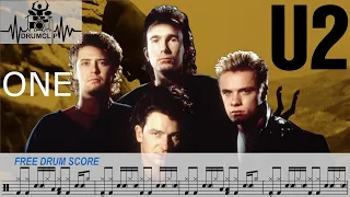 U2 - One (Drum Score)