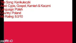 KANIKUŁY by !BUM! in 11 languages covers
