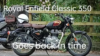 The Royal Enfield Classic 350 goes back in time!