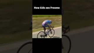 How kids see Froome vs How I see him
