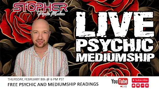 Thursday Night Live - Psychic Mediumship Readings with Stopher Cavins