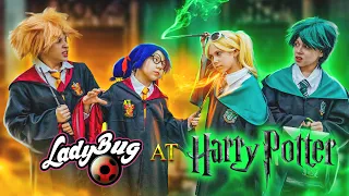 Ladybug at Hogwarts! Marinette fell in love with Harry Potter! Chloe's love potion!