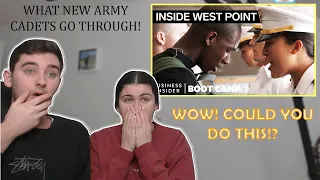 British Couple Reacts to What New Army Cadets Go Through On Their First Day At West Point