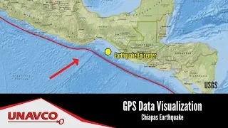 GPS Data Visualization: Chiapas Earthquake