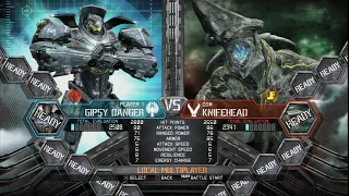 PACIFIC RIM THE VIDEO GAME - GIPSY DANGER vs KNIFEHEAD