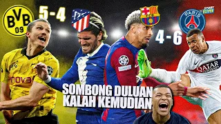 Sensasional! PSG dan Dortmund Bungkam Mulut Besar Dua Raksasa Spanyol