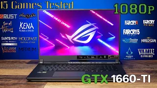 #11 15 Games Tested GTX 1660-TI Laptop 1080p Ultra Graphics