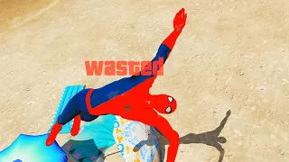 Spiderman vs Hulk GTA 5 Epic Wasted Jumps/Fails ep.95 (Euphoria Physics, Fails, Funny Moments)