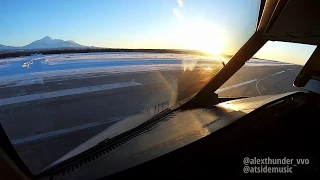 Above Far East of Russia | Полёт над горными вершинами Дальнего востока