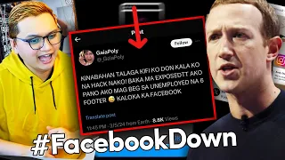 Ang mga nakaka-gagong reaksyon ng mga pinoy sa #FACEBOOKDOWN