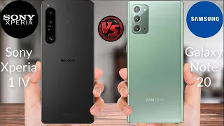 Sony Xperia 1 IV vs Samsung Galaxy Note20