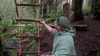 The Marlin Spike Hitch Rope Ladder
