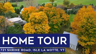 Vermont Home Tour: 21 Shrine Road, Isle La Motte, Vermont