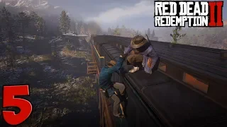 Red Dead Redemption 2. Прохождение. Часть 5 (Ограбление поезда)