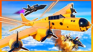 2v1 Fighter Jets VS OVERPOWERED BOMBER PLANE!?