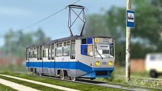 ТАГАНРОГСКИЙ ТРАМВАЙ! КРИВЫЕ ПУТИ И 71-608КМ - TRAINZ A NEW ERA