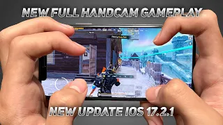 iPhone XS PUBG Mobile New Full Handcam Gameplay 😍 | iOS 17.2.1 PUBG/BGMI TEST After Update 🔥