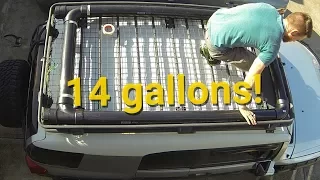 DIY Automotive Roof Water Tank