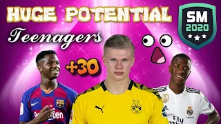 BEST TEENAGERS ON SM20 AND THEIR POTENTIAL FUTURE RATINGS 🔥 Every Position 🔥