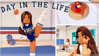 Day in the Life of a Cheerleader! | Berry Avenue VLOG | Roblox Roleplay