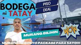 Murang Bilihin dito sa Muntinlupa | Tara sa Bodega ni Tatay | Piso deal