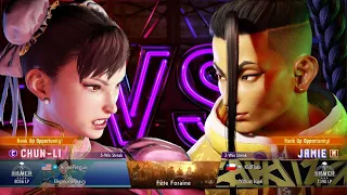 Street Fighter 6 Road to gold:  classic Chun-Li vs Jamie. Getting and stopping a promotion!