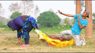 Most Top Funny Videos 2020 | Very Funny Village Boys | Funny Video | Me Tv BD