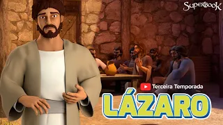 Superbook Português |Lázaro  | Temporada 3 Episódio 10 | (Versão Oficial em HD)