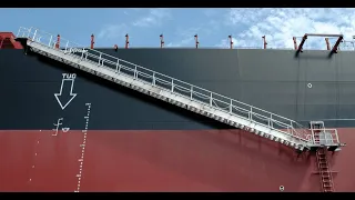 Pilot ladder Rigging Procedure , Pilot Boarding requirements , Combination ladder