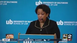 Loretta Lynch speaks about community policing