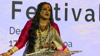 Laxminarayan Tripathi at  Indic Thoughts Festival