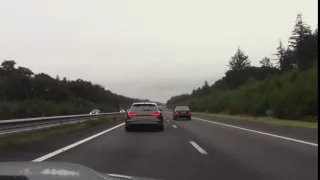 chasing an Audi RS6 with a M3