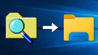 Windows Icon Evolution: File Explorer
